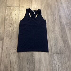 Athleta Navy Sparkle Tank Top